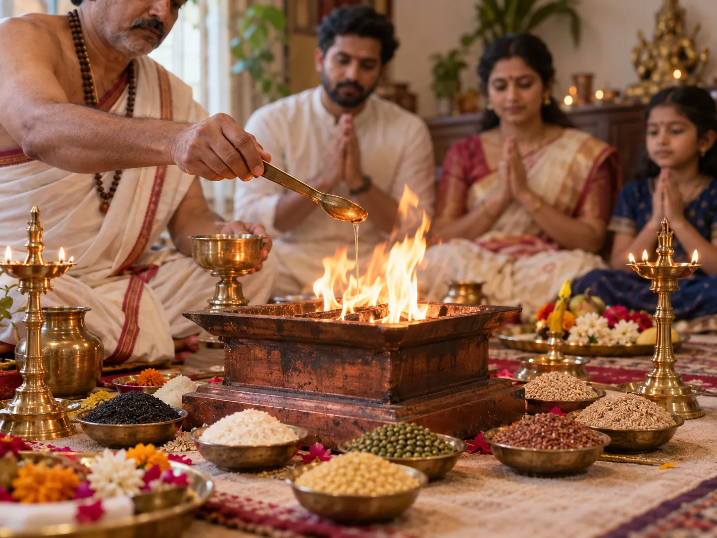 Navagraha Shanti Puja pooja tradition