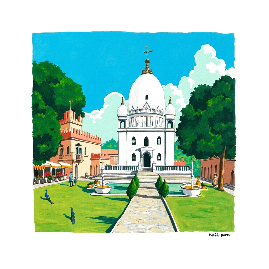 Prem Mandir, Vrindavan — Temple World illustration